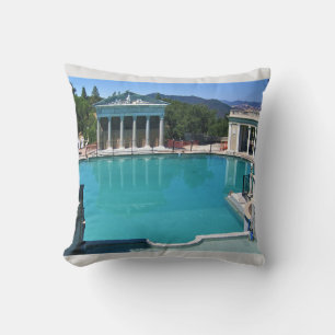 Neptune Pool at Hearst Castle, San Simeon, CA Cushion