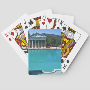 Neptune Pool at Hearst Castle, San Simeon, CA Playing Cards