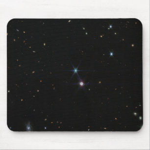 Neptune Ring System hundreds of galaxies Webb Mouse Mat