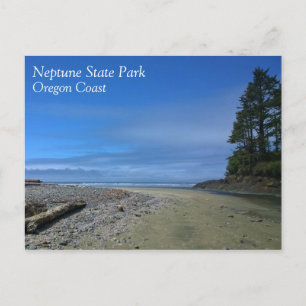 Neptune State Park, OR Postcard