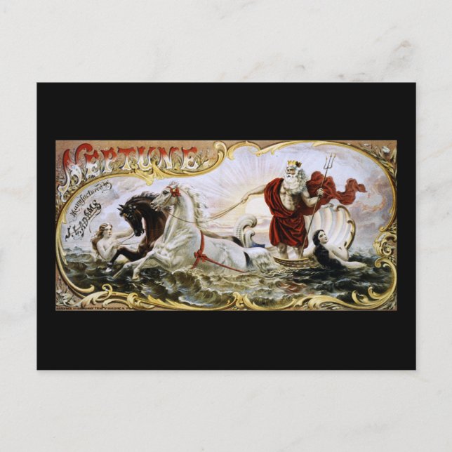 Neptune tobacco postcard (Front)