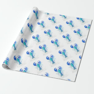Neptune's Lobster Wrapping Paper