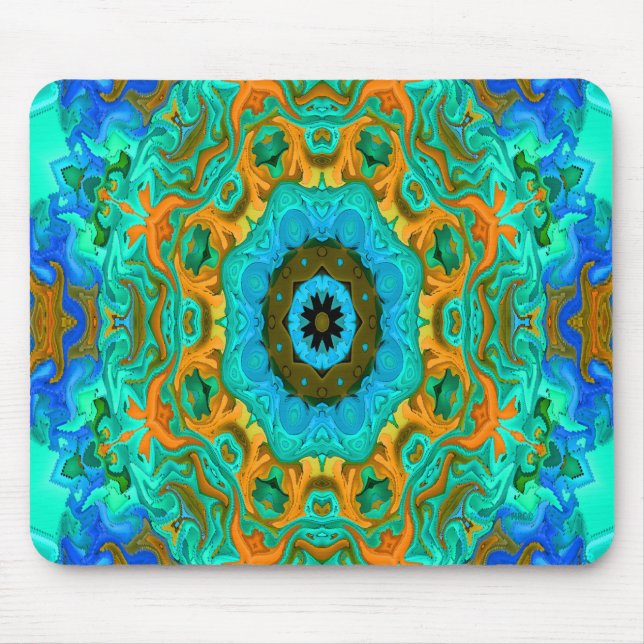 Neptune's Mandala... Mouse Mat (Front)