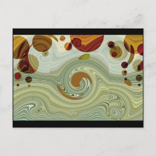 Neptune's MOONS - Abstract Postcard