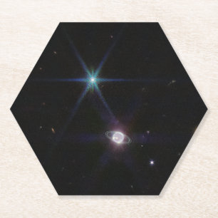 Neptunes&Moons in Infrared   NIRCam   JWST Paper Coaster