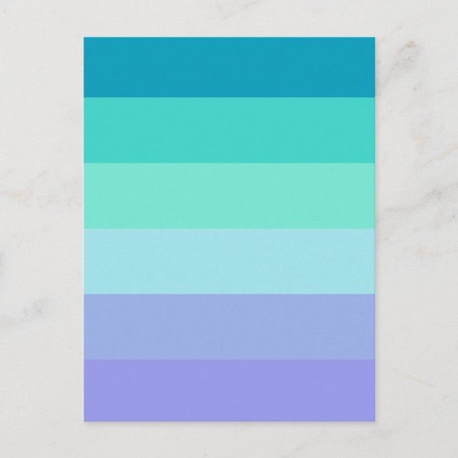 Neptunic Pride Flag Postcard (Front)