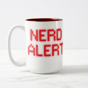 Nerd Alert Two-Tone Coffee Mug