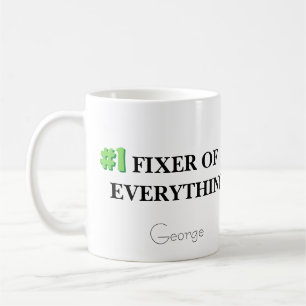 Nerd Award: Fixer of Everything - personalised mug