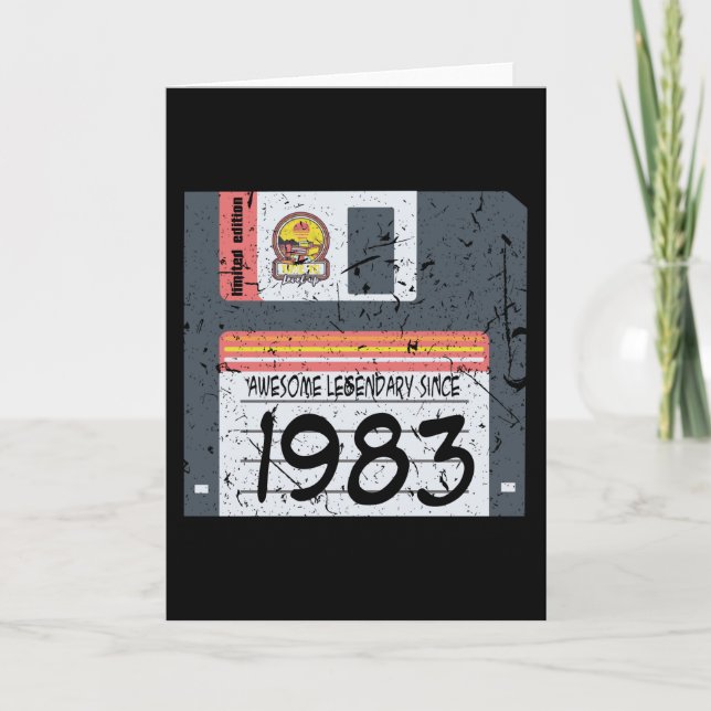 Nerd Birthday 1983 Card (Front)