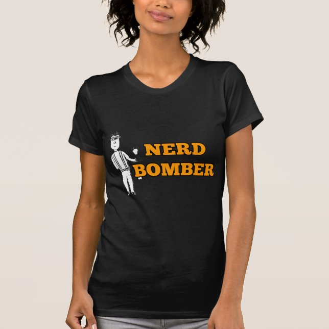 Nerd Bomber T-Shirt (Front)