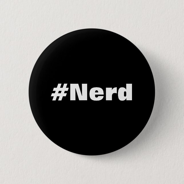 #Nerd Button (Front)