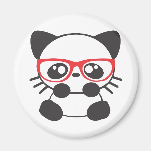 Nerd Cat Magnet (Front)