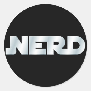 Nerd Classic Round Sticker