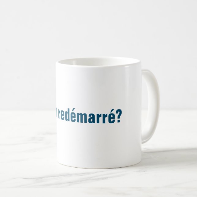 Nerd Coffee Mug French (Front Right)