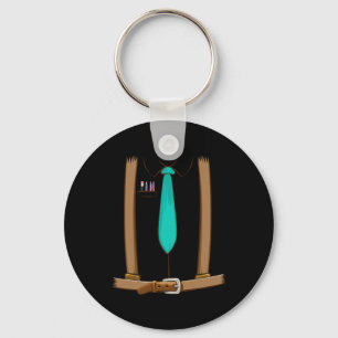 Nerd Costume Halloween Cute Dork Geek Son Gamer Gi Key Ring
