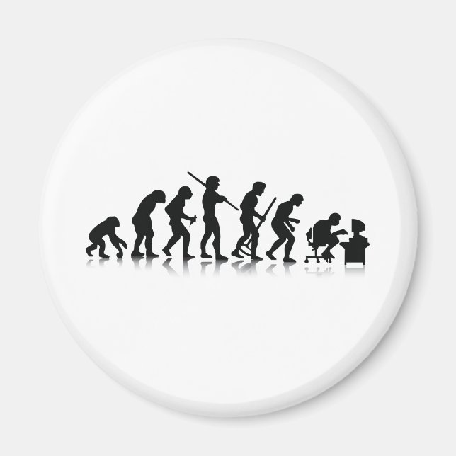 Nerd Evolution Magnet (Front)