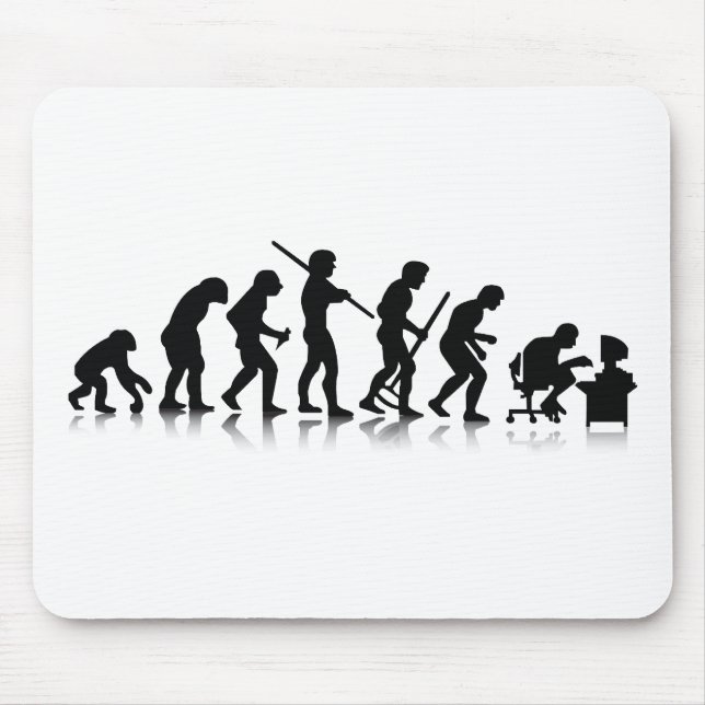 Nerd Evolution Mouse Mat (Front)