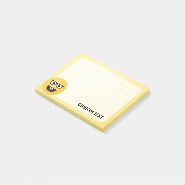 Nerd Face Post-it Notes (Angled)