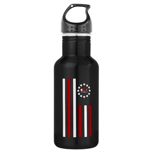Nerd - Flag 532 Ml Water Bottle (Front)