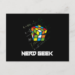 Nerd Geek Math Computer Science Funny Gift Idea Postcard
