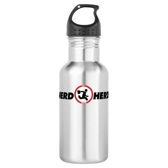 Nerd Herd from Chuck  710 Ml Water Bottle (Front)