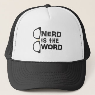 Nerd is the Word Trucker Hat