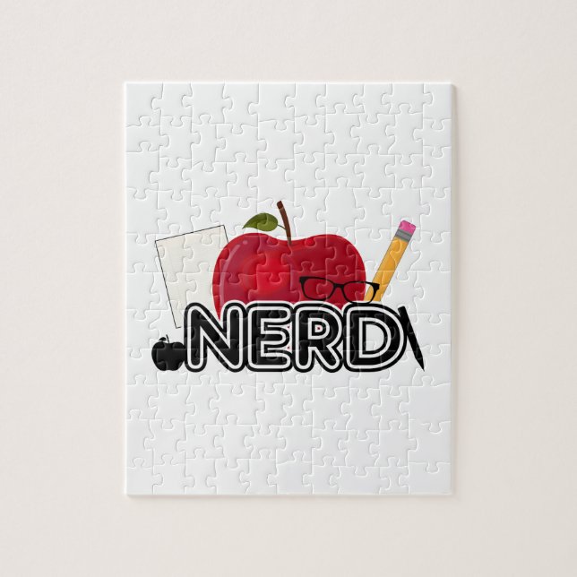 Nerd - Logo Jigsaw Puzzle (Vertical)