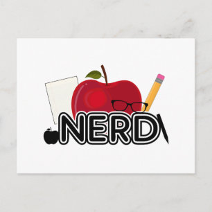 Nerd - Logo Postcard