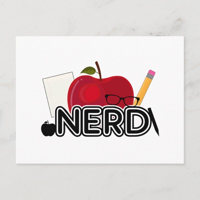 Nerd - Logo Postcard (Front)