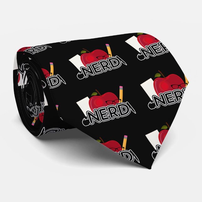 Nerd - Logo Tie (Rolled)