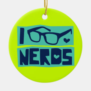 Nerd Love Ceramic Tree Decoration