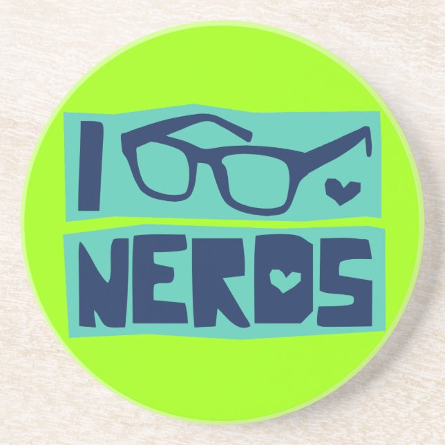 Nerd Love Coaster (Front)