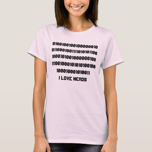 Nerd love T-Shirt (Front)