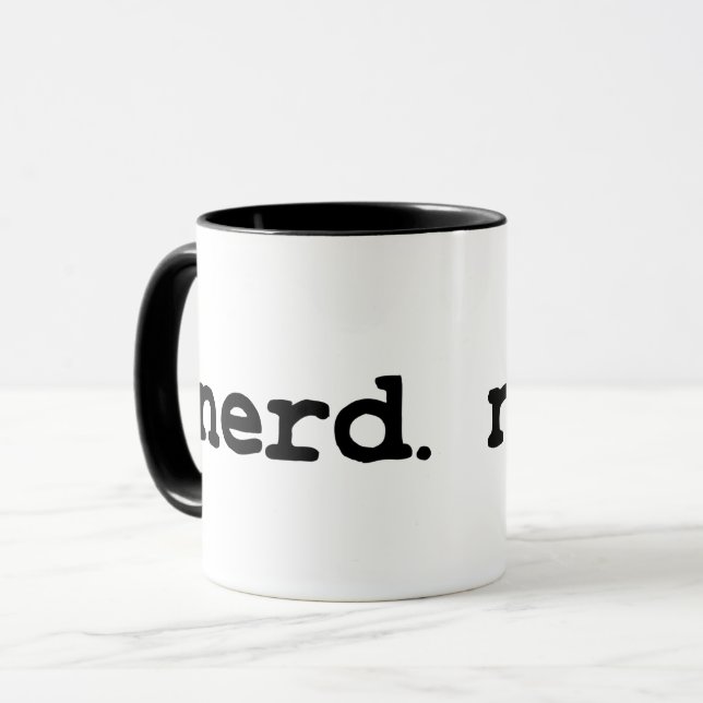 nerd. mug (Front Left)