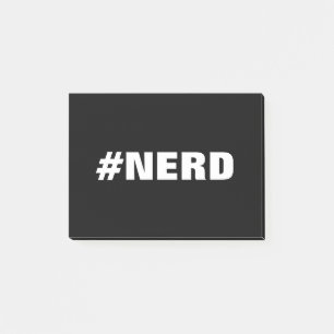 #Nerd Post-it® Notes