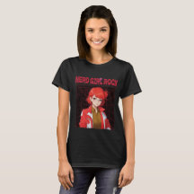Nerd Rock Girl T-Shirt