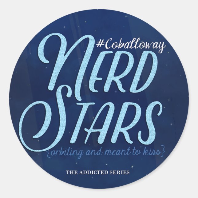 Nerd Stars Sticker (Front)