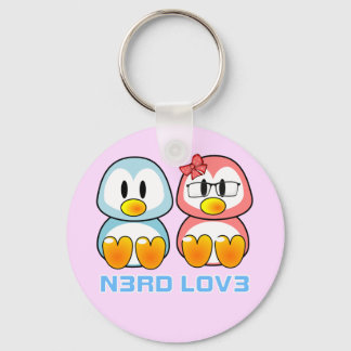 Nerd Valentine: Computer Geek Leet Speak Love Key Ring