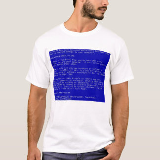 Nerd Windows Blue Screen of Death Error (EN) T-Shirt