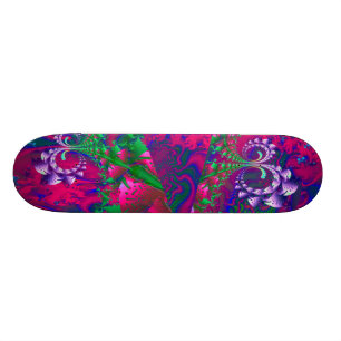 Nerdberries Psychedelic Fractal Skateboard