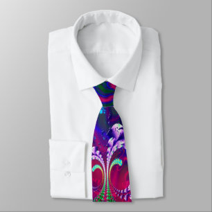 Nerdberries Psychedelic Fractal Tie