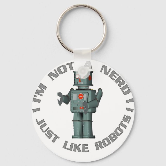 NerdBot Key Ring (Front)