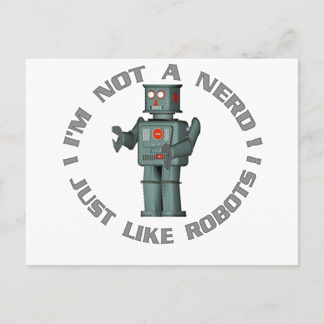 NerdBot Postcard (Front)