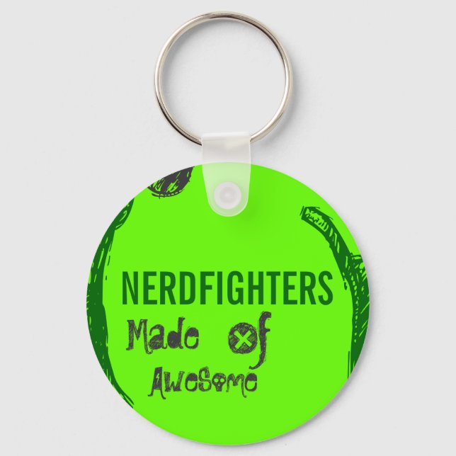 Nerdfighter Keychain (Front)