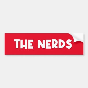 Nerds Bumper Sticker