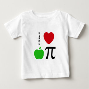 Nerds Love Apple Pie Baby T-Shirt