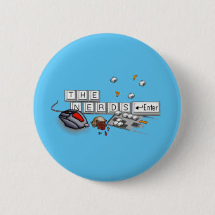 Nerds - PC Master Race Pin