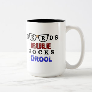 Nerds Rule Humour Coffee Mug