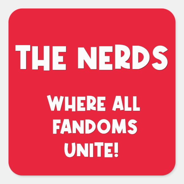 Nerds Stickers (Front)