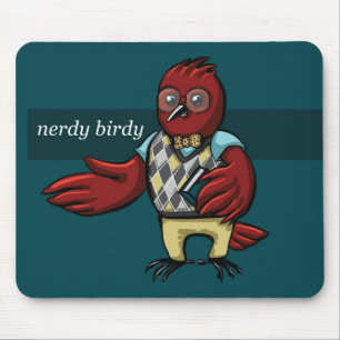 Nerdy Birdy Mouse Mat